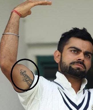 virat kohlis  tattoos  meanings body art guru