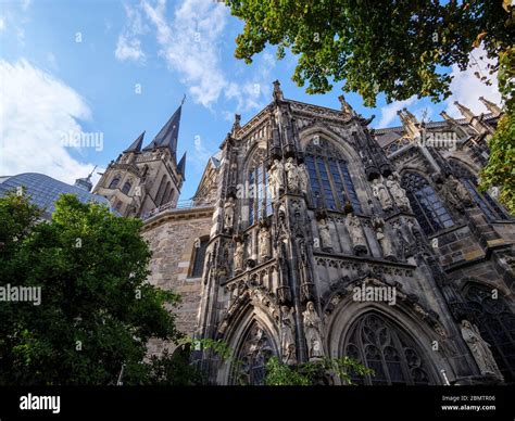 Altstadt Aachen Aachener Dom Hoher Dom Zu Aachen Unesco Welterbe