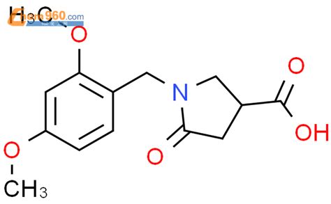 304858 45 5 1 2 4 Dimethoxyphenyl Methyl 5 Oxopyrrolidine 3