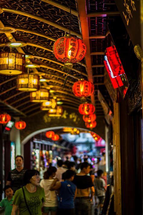 Shanghai The Red Light District Of Yu Yuan Garden By Kakamyratjan On