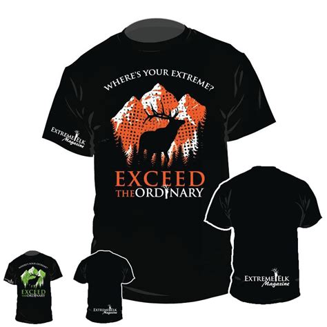 Extreme Elk Hunting T Shirt Design Outdoor Advertising And Design Agency