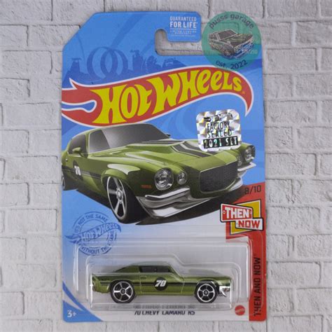 Jual Hot Wheels Chevy Camaro Rs Walgreens Exclusive Recolor Hijau Factory Sealed Fs