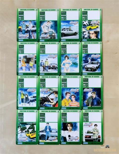 Initial D Arcade Stage Ver3 Full Set Collectible Cards Hobbies And Toys