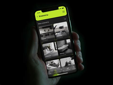 Мобильное приложение Smart Home on Behance