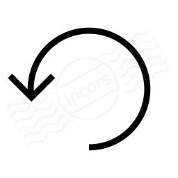 IconExperience » I-Collection » Rotate Left Icon