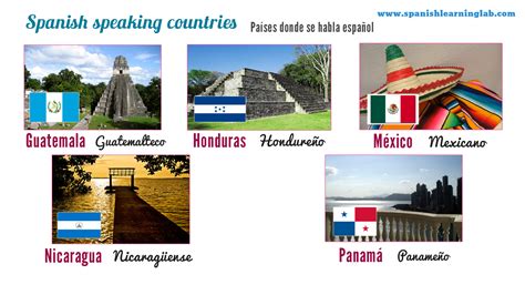 More Spanish Speaking Countries Spanish Speaking Countries Spanish