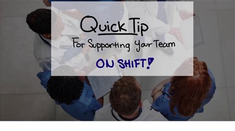 quick tip  healthcare providers defusing  shift youtube