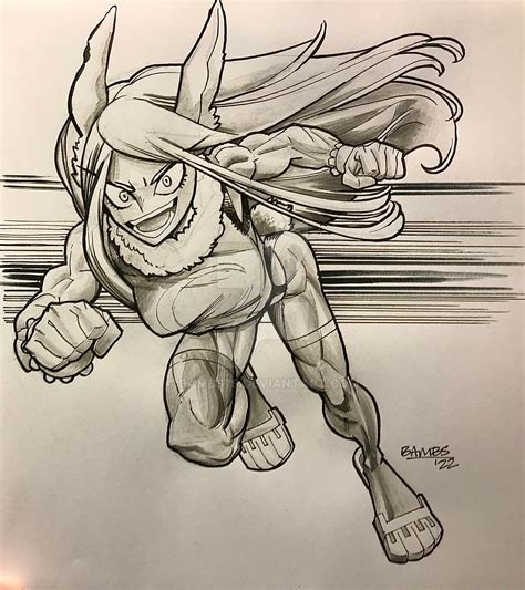 mirko rumi usagiyama  hero academia  bambs  deviantart