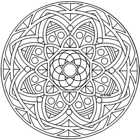 Desenhos Para Colorir E Imprimir Mandalas