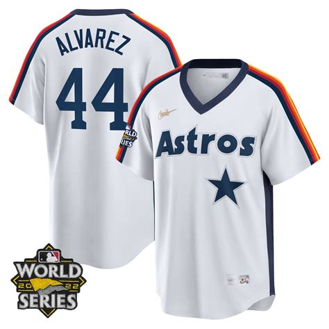 Houston Astros Home Cooperstown 2022 World Series Player Jersey All