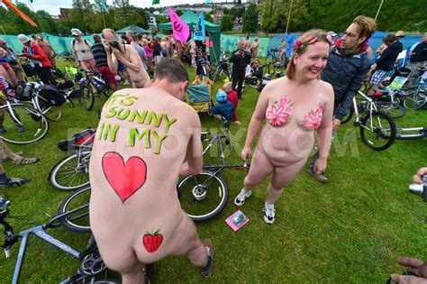 JuliaArts At Brighton Naked Bike Ride 2013