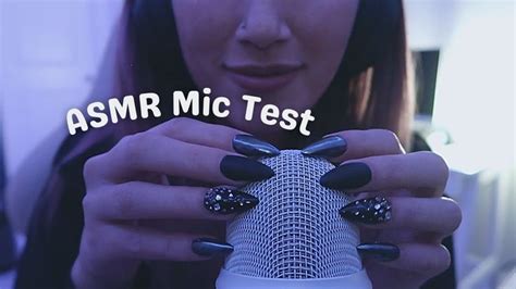 Blue Yeti Mic Test | Mic Scratching, Nail Tapping, Collar Bone Tapping ...