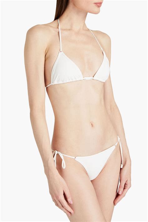 ZIMMERMANN Triangle Bikini Top THE OUTNET