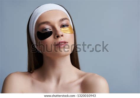 Close Portrait Beautiful Naked Girl Multicolored Stock Photo Shutterstock