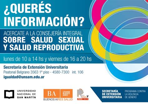 Empieza A Funcionar El Servicio De Consejería Integral Sobre Salud Sexual Y Reproductiva