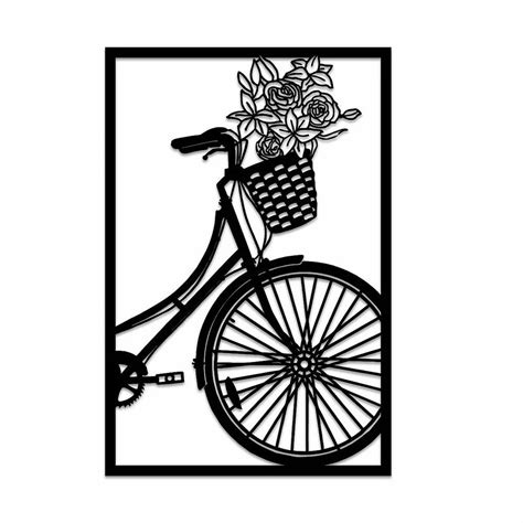 Stagum Black Bicycle Wall Art Size 1335 X 200 At Rs 599piece In