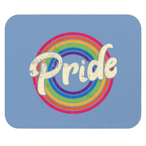 Vintage Gay Mouse Pads Gay Pride Vintage Lgbt Rainbow Flag Lesbian Bisexual Trans Sold By Bow