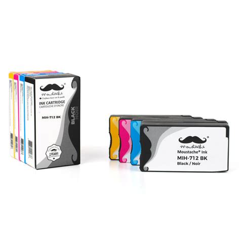 Remanufactured HP 712 3ED71A 3ED67A 3ED68A 3ED69A Ink Cartridge Combo ...