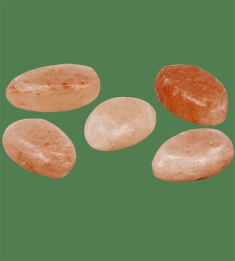 Himalayan Salt Massage Stone Oval 5 Units