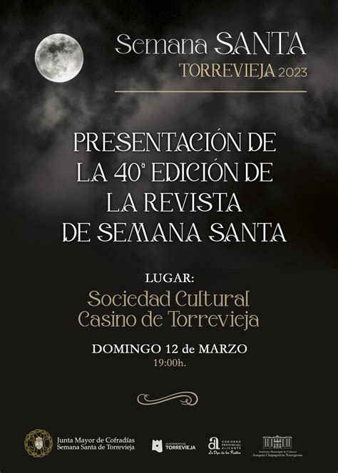 Torrevieja Presentaci N De La Edici N De La Revista De Semana