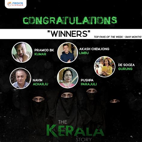Friends Cinemas - Congratulations 🎊 to all our TOP 5 FANS...