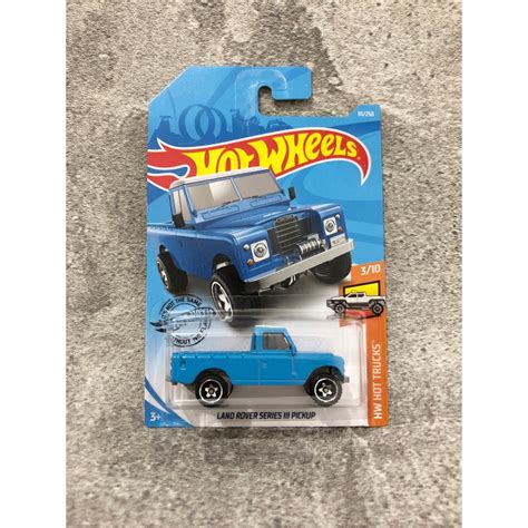 Jual Hot Wheels Land Rover Series III Pickup Biru HW Hot Trucks Shopee Indonesia