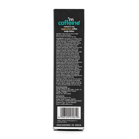 Mcaffeine Naked Raw Cappuccino Coffee Scalp Lotion 100 Ml JioMart