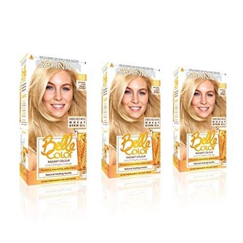 Garnier Belle Color Blonde Hair Dye Permanent Natural Looking Hair Colour Up To Grey