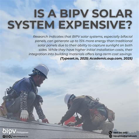 BIPV - Think BIPV Philippines' new solar technology products are costly