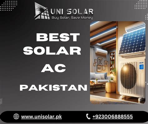 Guide About Solar Ac Price In Pakistan 2024 Uni Solar