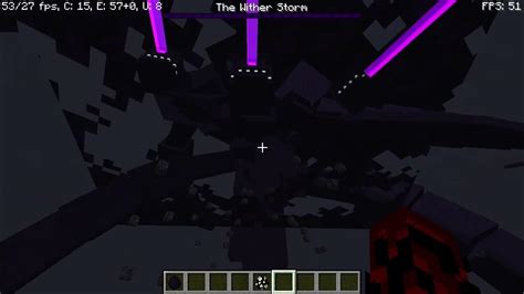 Wither Storm 1 Million Hp Vs Witherzilla Minecraft Java Edition The