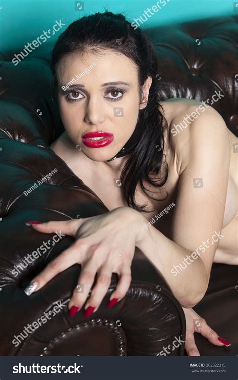 Naked Woman On Couch Stock Photo Shutterstock