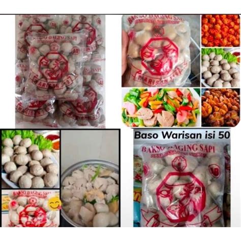 Jual Bakso Warisan 50 Pcs Shopee Indonesia