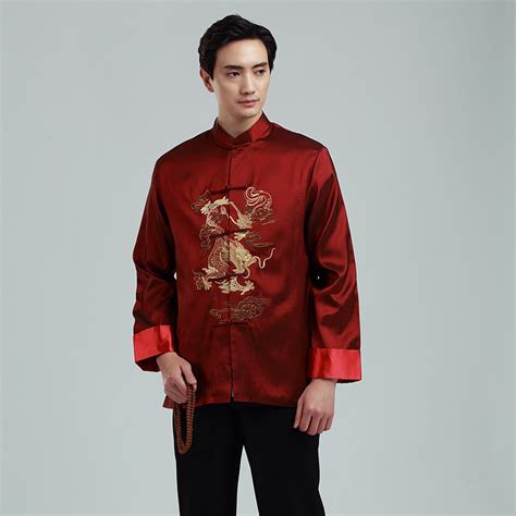 Daidai Ready Stock Cny Chinese New Year Men Man Tang Suit Samfu Sam