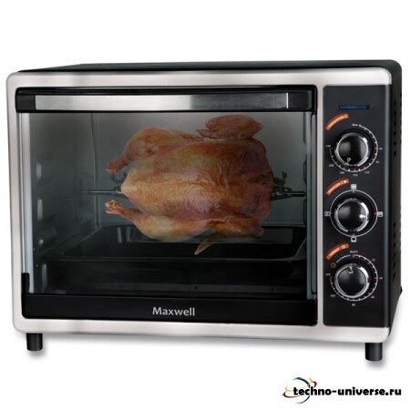 Мини-печь Maxwell MW-1851 BK купить в интернет-магазине Техно Фаворит ...