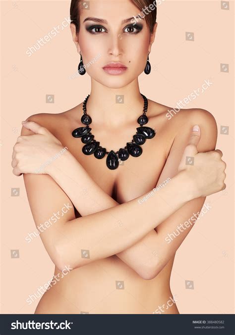 Naked Girl Jewelry Beautiful Sexy Woman Stock Photo 388480582 Shutterstock
