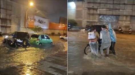 Ciudadanos Reportan Inundaciones Por Lluvias Valle De Aburrá