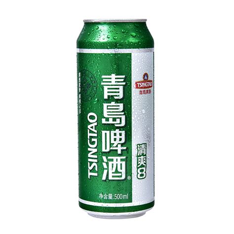 青岛啤酒（tsingtao）清爽8度500ml24听 整箱装 年货送礼 118元 聚超值