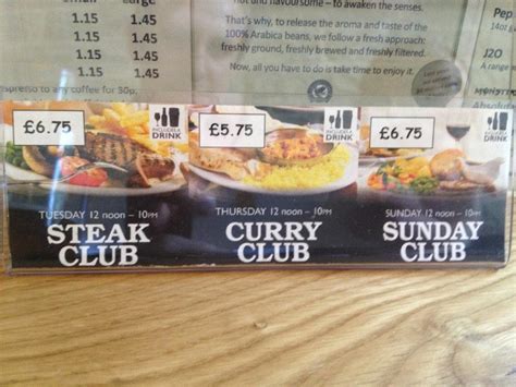 Menu At The Clothiers Arms Jd Wetherspoon Pub And Bar Leeds