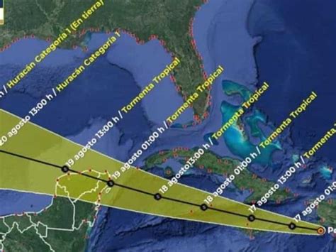 Emiten Alerta Azul En Quintana Roo Por Depresión Tropical Grace