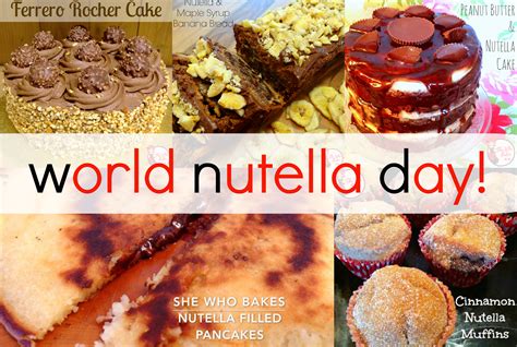 world nutella day - She Who Bakes