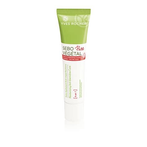 Buy Yves Rocher Sebo Pure Vegetal Moisturizing Anti-Blemish Care 40 ml ...