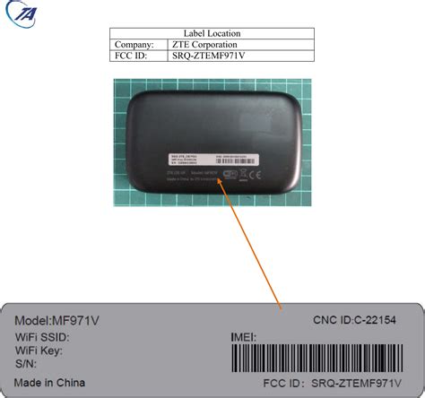 $000063 ZTE Corporation LTE Ufi (wireless router with GSM/WCDMA/LTE ...