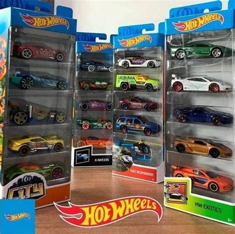Pacote Carros Sortidos Hot Wheels Mattel Multicor N O Poss Vel Escolher As Cores Aqui