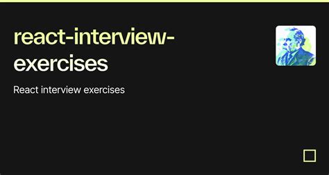 React Interview Exercises Codesandbox