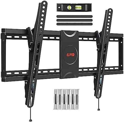 ELIVED Tilt TV Wall Bracket TV Mount For Most 37 70 Inch Flat Curved