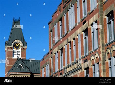 City Hall And Courthouse In Fredericton New Brunswick Stock Photo Alamy