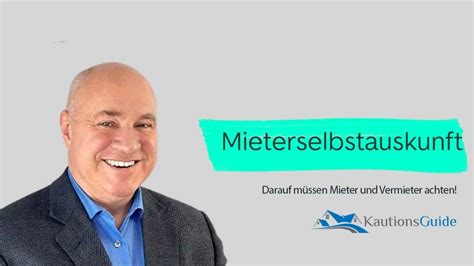 Mieterselbstauskunft « Alles was Sie wissen müssen!