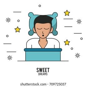 Sweet Dreams Good Sleep Infographic Stock Vector Royalty Free