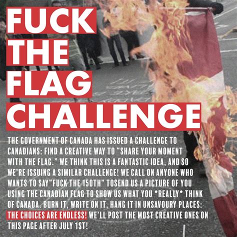 A Challenge From Fuck The Th Campaign Canada R Anarchism